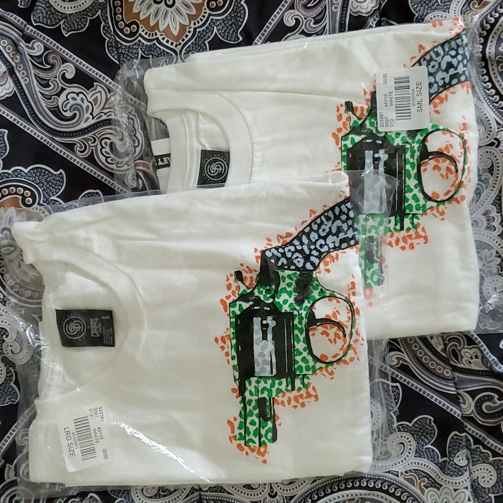 *3-for-$30* Crooks & Castles Revolver Tee, White